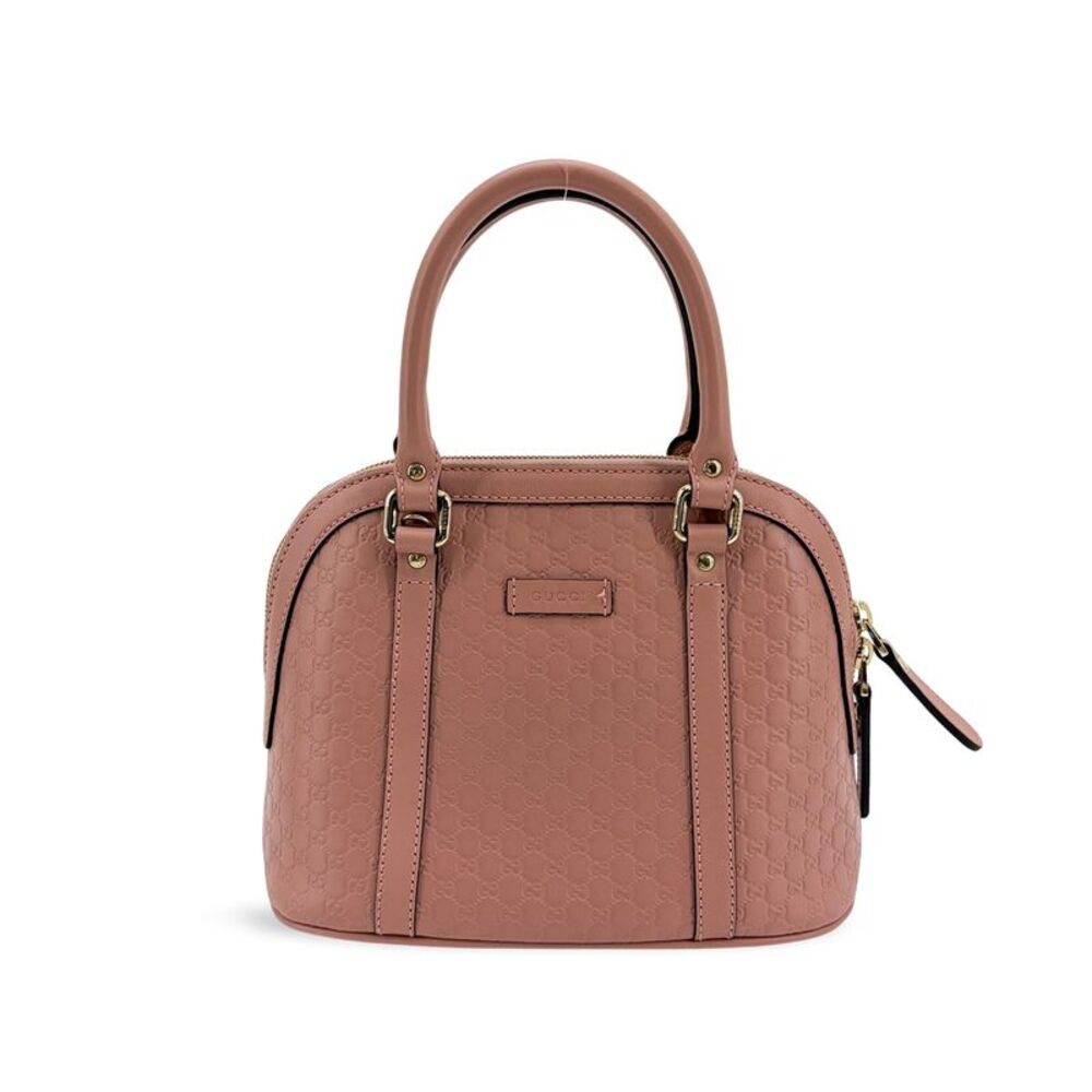Gucci Microguccissima Mini Dome Shoulder Bag Pink